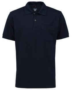 Heren polo blauw